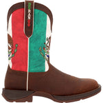 Durango Men's Rebel Western Boot, Mexico Flag, 10.5