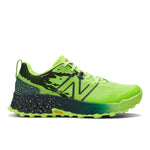 New Balance Women's Fresh Foam Hierro V7 GTX Trail Running Shoe, Pixel Green/Natural Indigo, 9.5 Wide