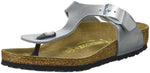 Birkenstock Gizeh Sandal (Little Kid/Big Kid),Silver,34 M EU (3-3.5 M US Big Kid)