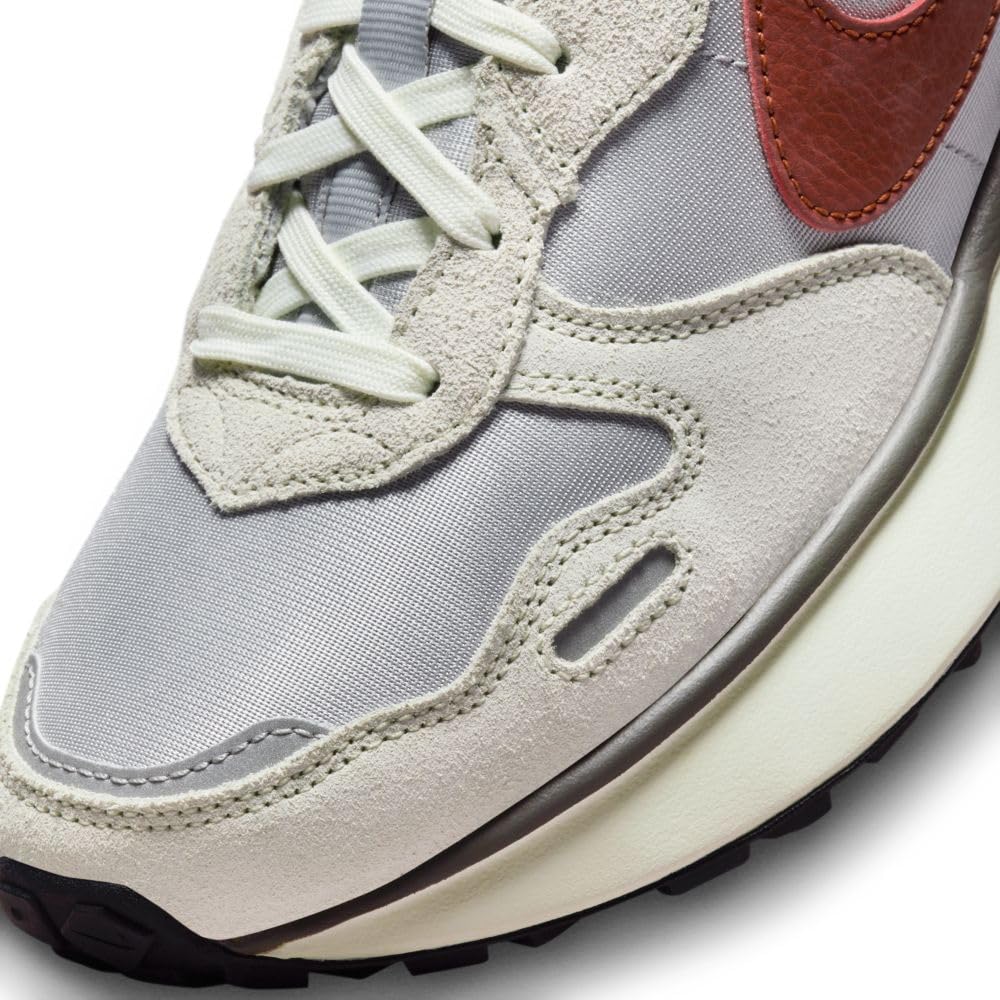 Nike Phoenix Waffle Women's Shoes (FD2196-001, Light Bone/Light Smoke Grey/Light Iron Ore) Size 7