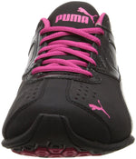 PUMA Womens Tazon 6 Cross Trainer 7.5 Puma Black-puma Silver-beetroot Purple