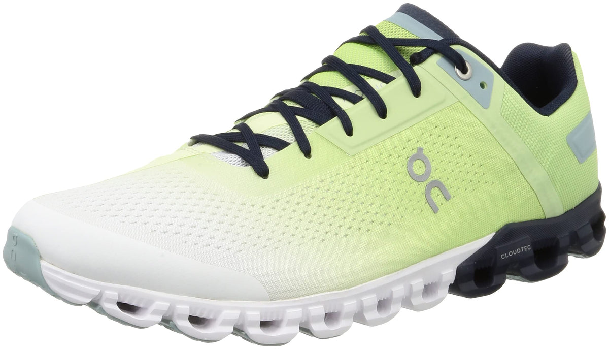 On Running Men's Cloudflow Shoes, Meadow/White, 12