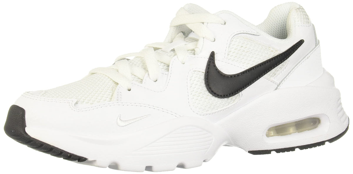 Nike Air Max Fusion Trainers Women White/Black - 8.5 - Low Top Trainers Shoes