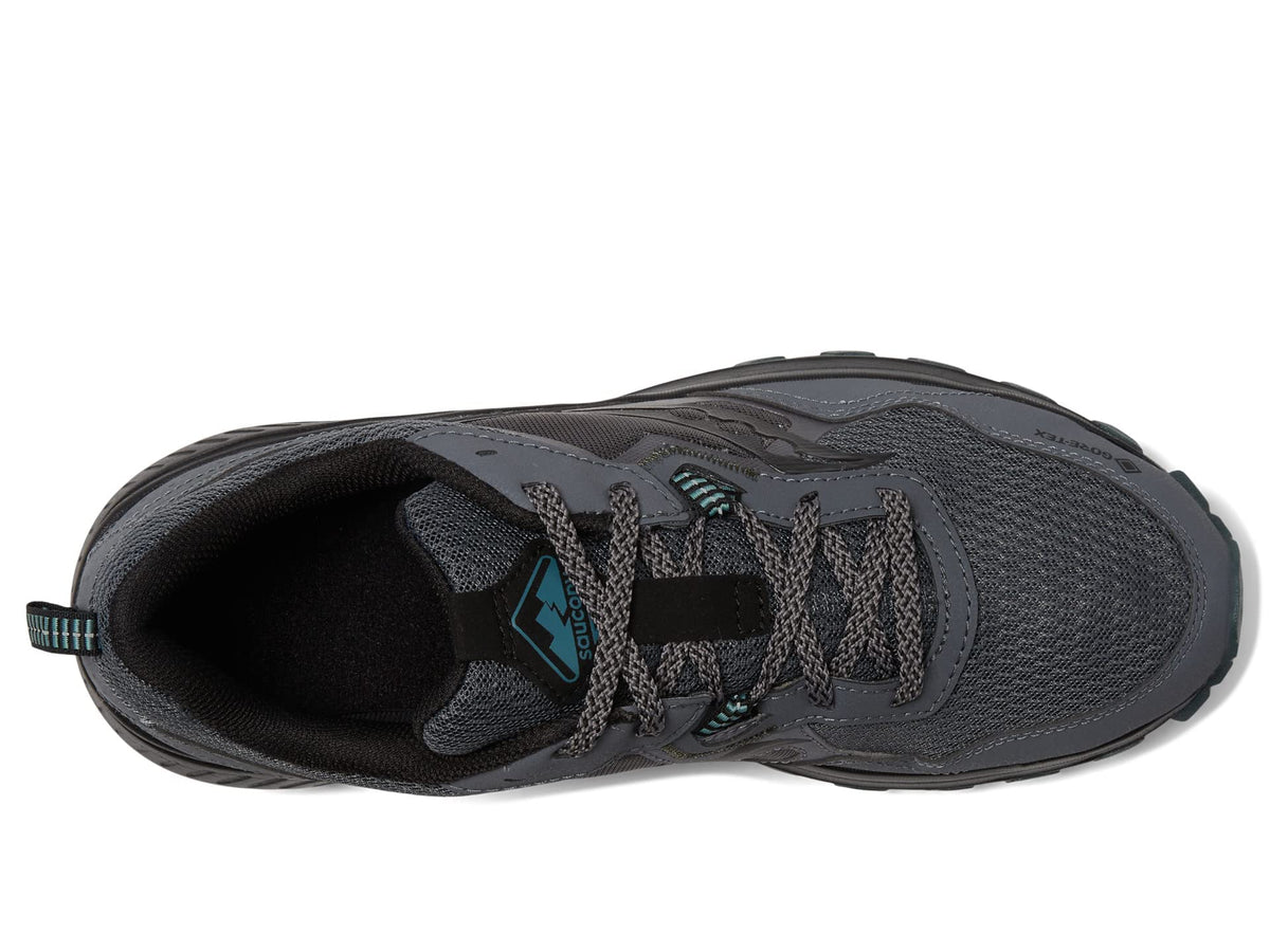 Saucony Men's Excursion TR16 Gore-Tex Trail Running Shoe, Shadow/Forest, 10.5