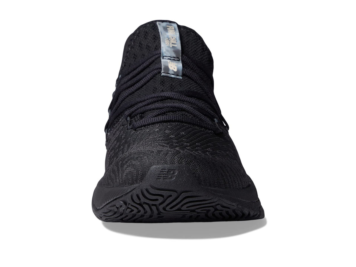 New Balance womens Fuelcell 100 V1 Cross Trainer, Black/Rose Gold Metallic, 7.5 US