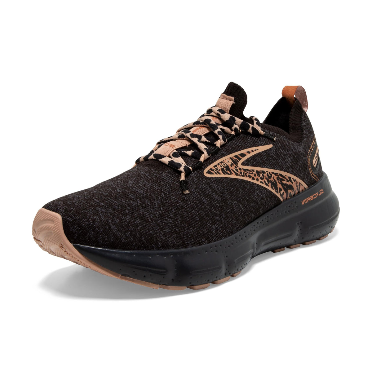 Brooks Women’s Glycerin StealthFit 20 Neutral Running Shoe - Black/Ebony/Maple - 12 Medium