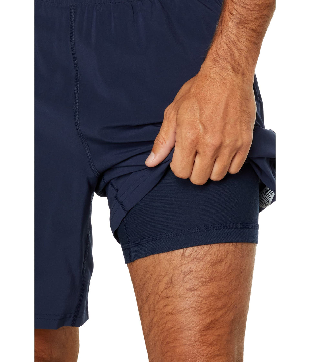 Smartwool Active Lined 8in Short - Men's Deep Navy, M