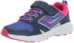 Saucony Wind Shield Alternative Closure 2.0 Running Shoe, Blue/Pink, 11 US Unisex Big Kid