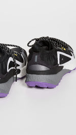 adidas by Stella McCartney Women's Outdoorboost 2.0 Light Sneakers, Core Black/Active Purple/Black, 8.5 Medium US