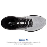 Brooks Men’s Launch GTS 10 Supportive Running Shoe - Black/Blackened Pearl/White - 7.5 Wide