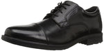 Rockport Men's Essential Details Water Proof Cap Toe Oxford,Black,9.5 M US