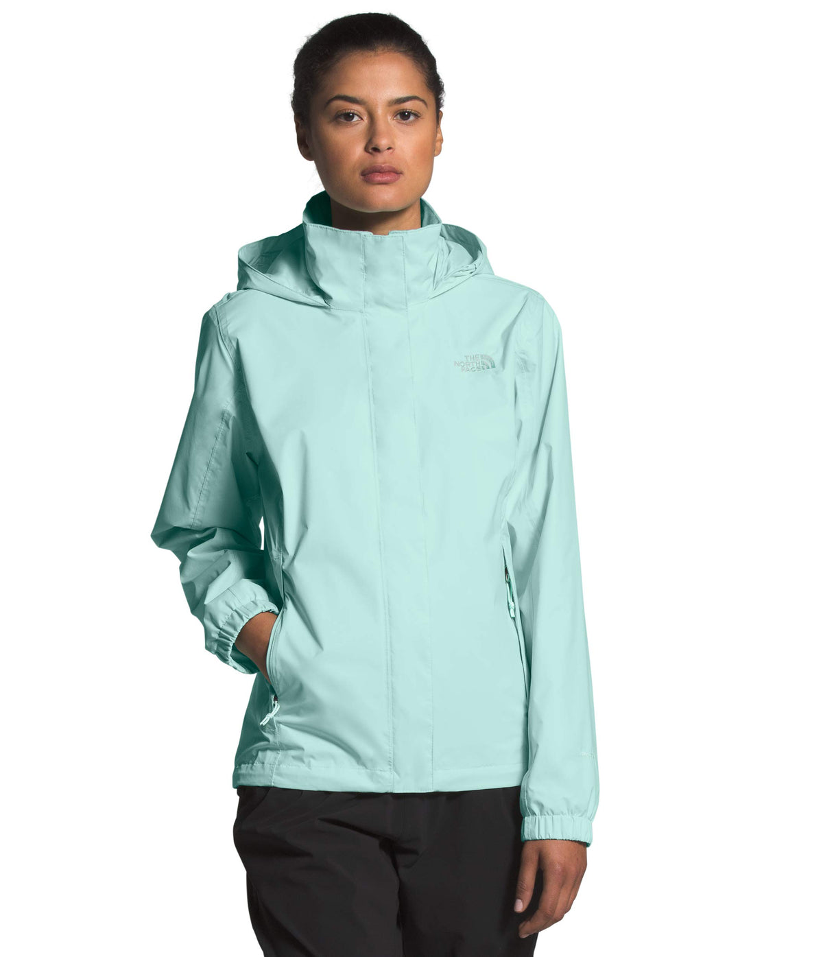 THE NORTH FACE Women's Resolve 2 Jacket, Moonlight Jade, 2XL