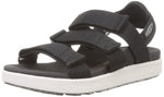 KEEN Women's Elle Strappy Casual Stretch Platform Open Toe Sandals 9.5 Black/Vapor
