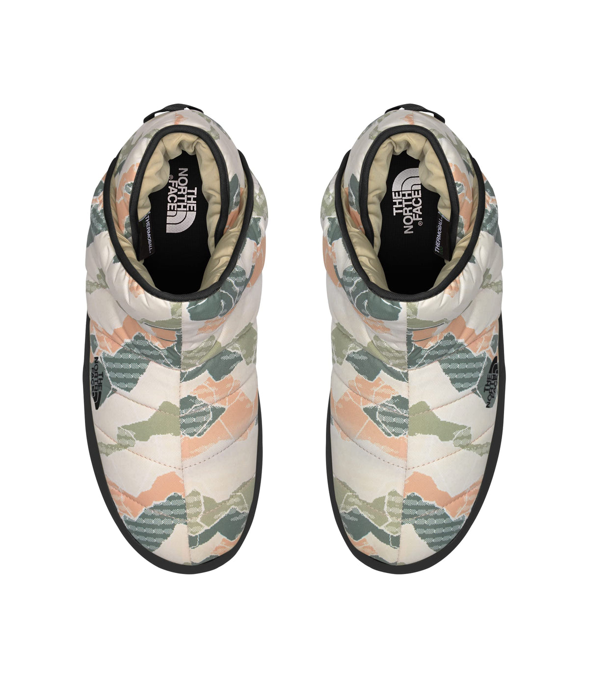 THE NORTH FACE ThermoBall Eco Traction Bootie - Men's Laurel Wreath Mountain Camo Print, 9.0