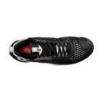 WILSON Rush Pro Tour Mid Men's Tennis Shoe - Black/White, Size 10.5 US