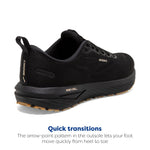 Brooks Women’s Revel 6 Neutral Running Shoe - Black/Cream/Biscuit - 12 Medium