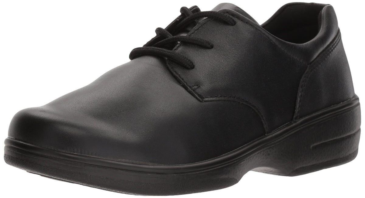 Propet Women's Alice Oxford, Black, 6 Medium US