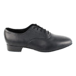 Very Fine Men's Wide Adrian Leather Ballroom Salsa Tango Waltz Latin Smooth Swing Dance Shoe Black US 6.5 Wide