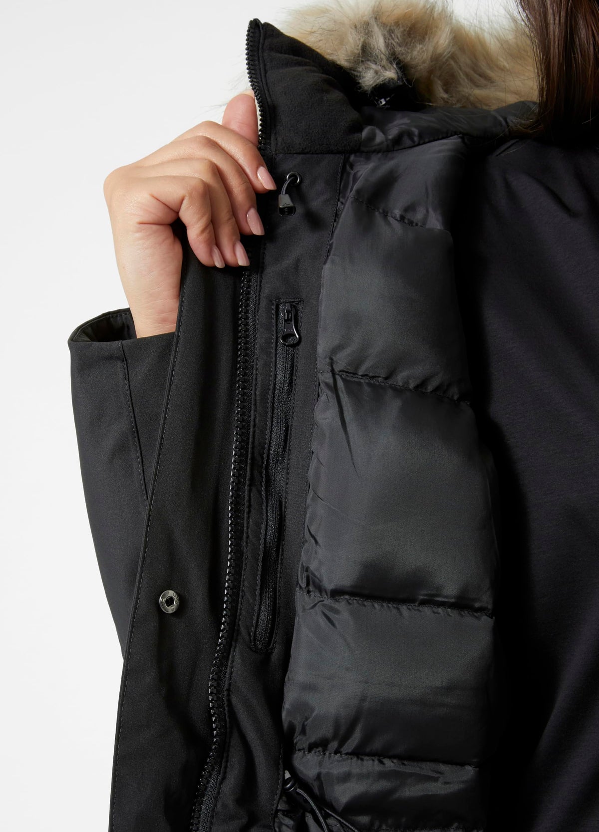 Helly-Hansen Women's Senja Insulated Winter Parka, 990 Black - Medium