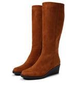 Aerosoles Brenna Cognac Pu Suede 8 B (M)