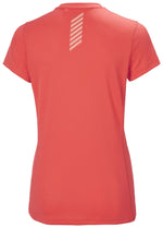 Helly-Hansen Womens HH LIFA Active Solen T-Shirt, 271 Hot Coral, Large