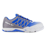 Reebok Work Women's RB452 Speed TR Work Construction Shoe Blue Safety, 4