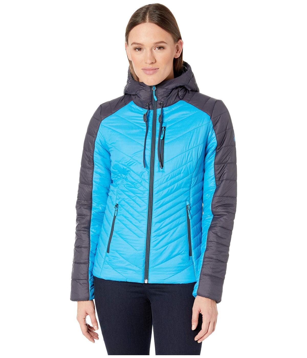 Spyder Glissade Hoodie Insulator Jacket Lagoon MD