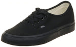Vans Authentic, Black/Black, Size 7