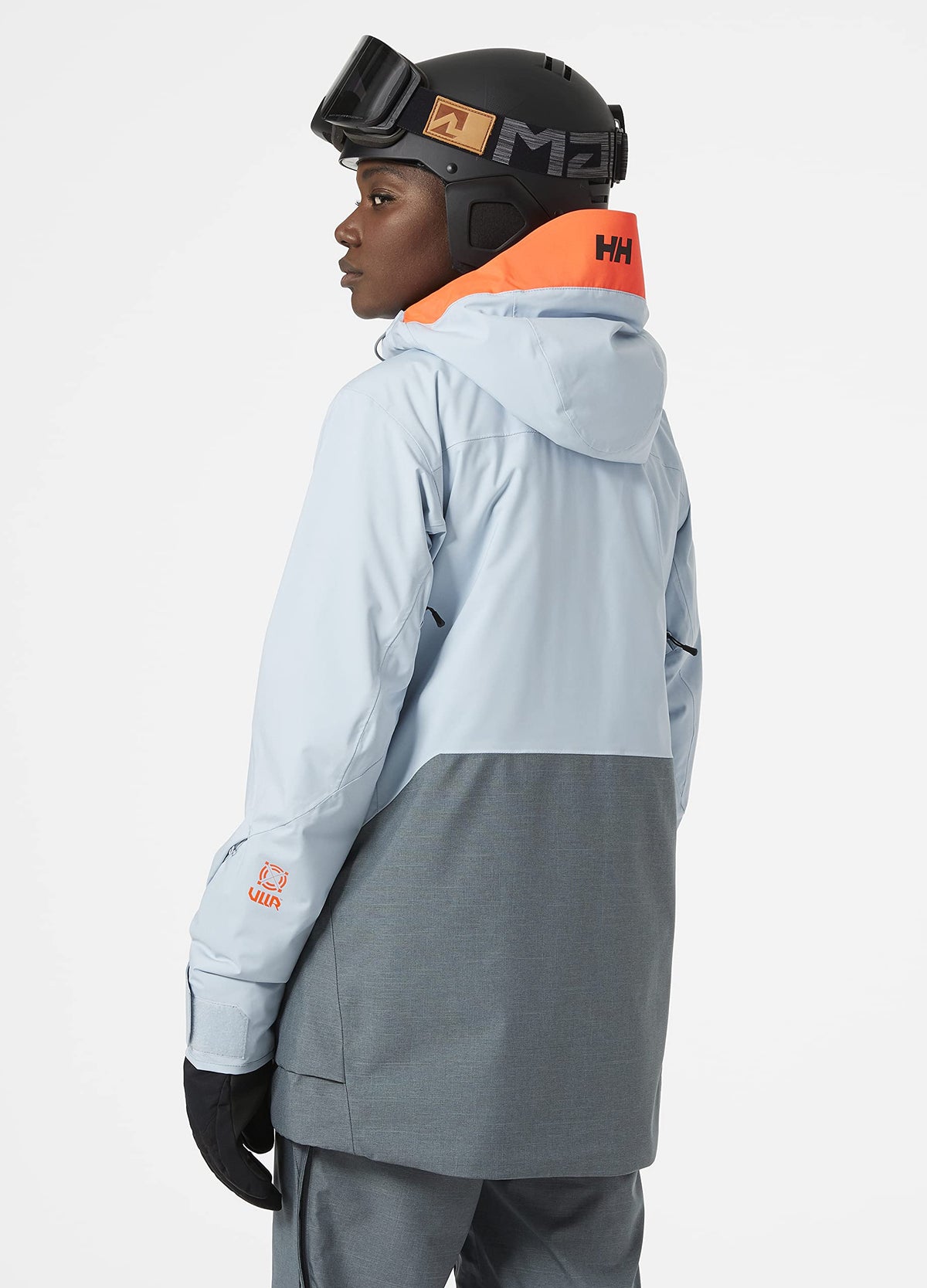 Helly-Hansen Womens Whitewall LIFAloft 2.0 Waterproof Jacket, 582 Baby Trooper, X-Small