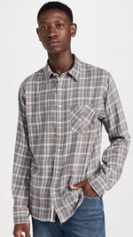rag & bone Men's Fit 2 Yokohama Plaid Shirt, Stnpld, M
