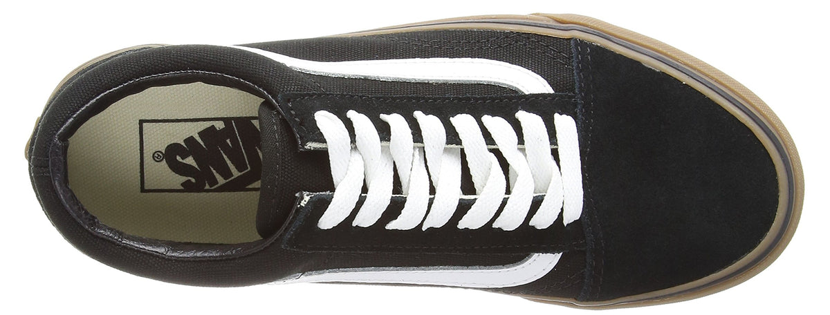 Vans Men's Sneaker, Gumsole Black Medium Gum, 7.5