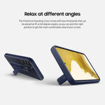 Samsung Electronics Galaxy S22+ Protective Standing Cover, High Protection Phone Case, 2 Detachable Kickstands, 2 Viewing Angles, US Version, Navy, (EF-RS906CNEGUS)