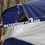 Forceatt 6 Person Tent, Waterproof and Ventilated Camping Tent for 4 Seasons, Dome Cabin Tent with Storage Bag, The Tent has a Large Space for Family Gatherings, Hikingand and Outdoors Activities.