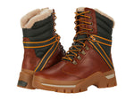 Timberland Jenness Falls Waterproof Insulated Leather and Fabric Boot Buckthorn Brown 8.5 B (M)