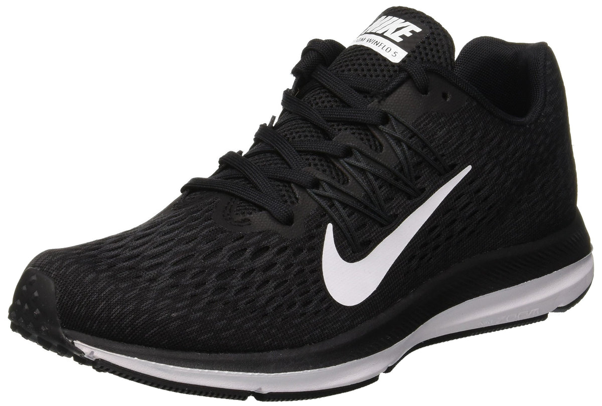 Nike Womens Zoom Winflo 5 Running Trainers AA7414 Sneakers Shoes (UK 5 US 7.5 EU 38.5, Black White Anthracite 001)