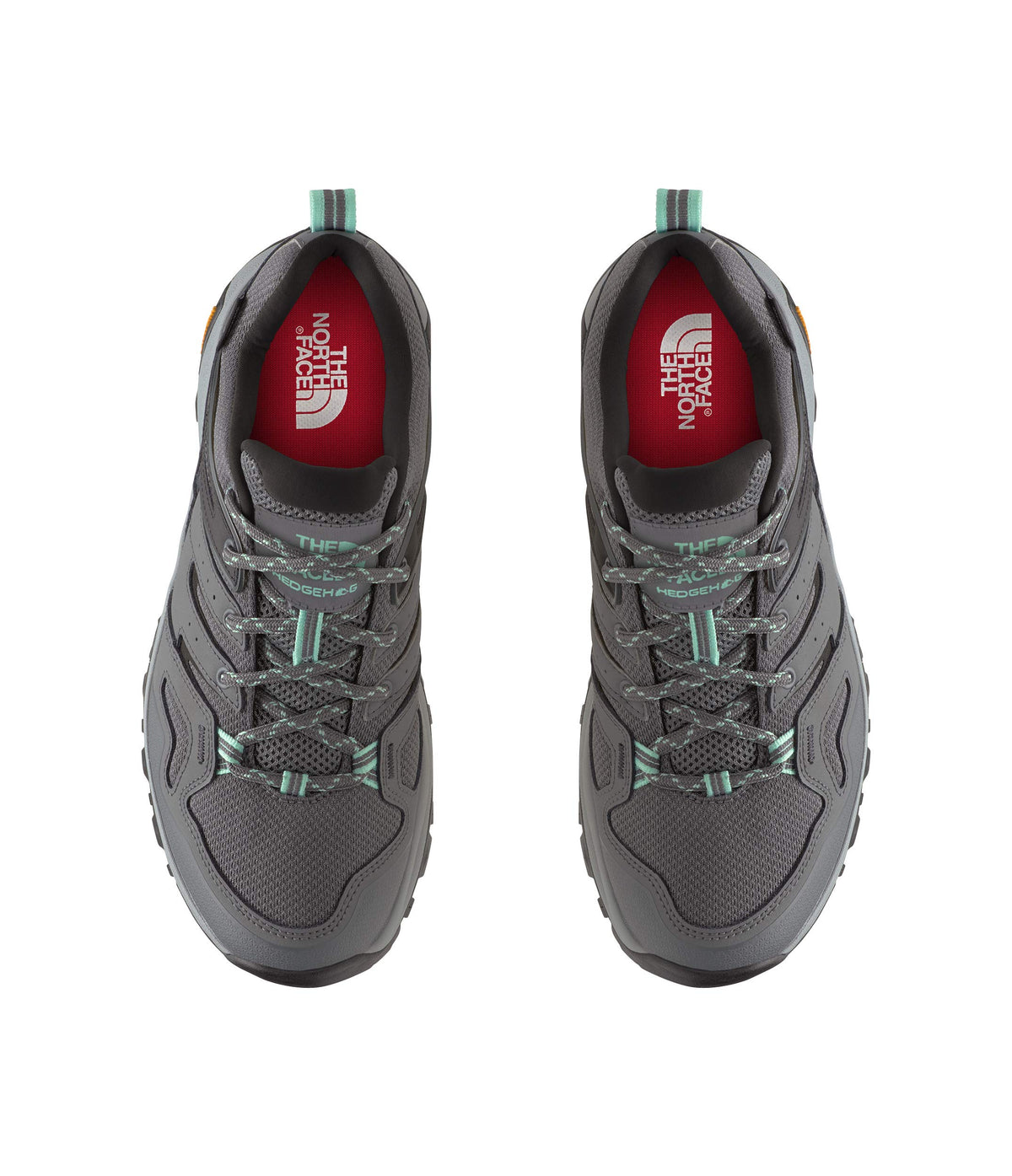 THE NORTH FACE Women's Hedgehog Fastpack II Waterproof Hiking Shoes, Zinc Grey/Moonlight Jade, 10.5