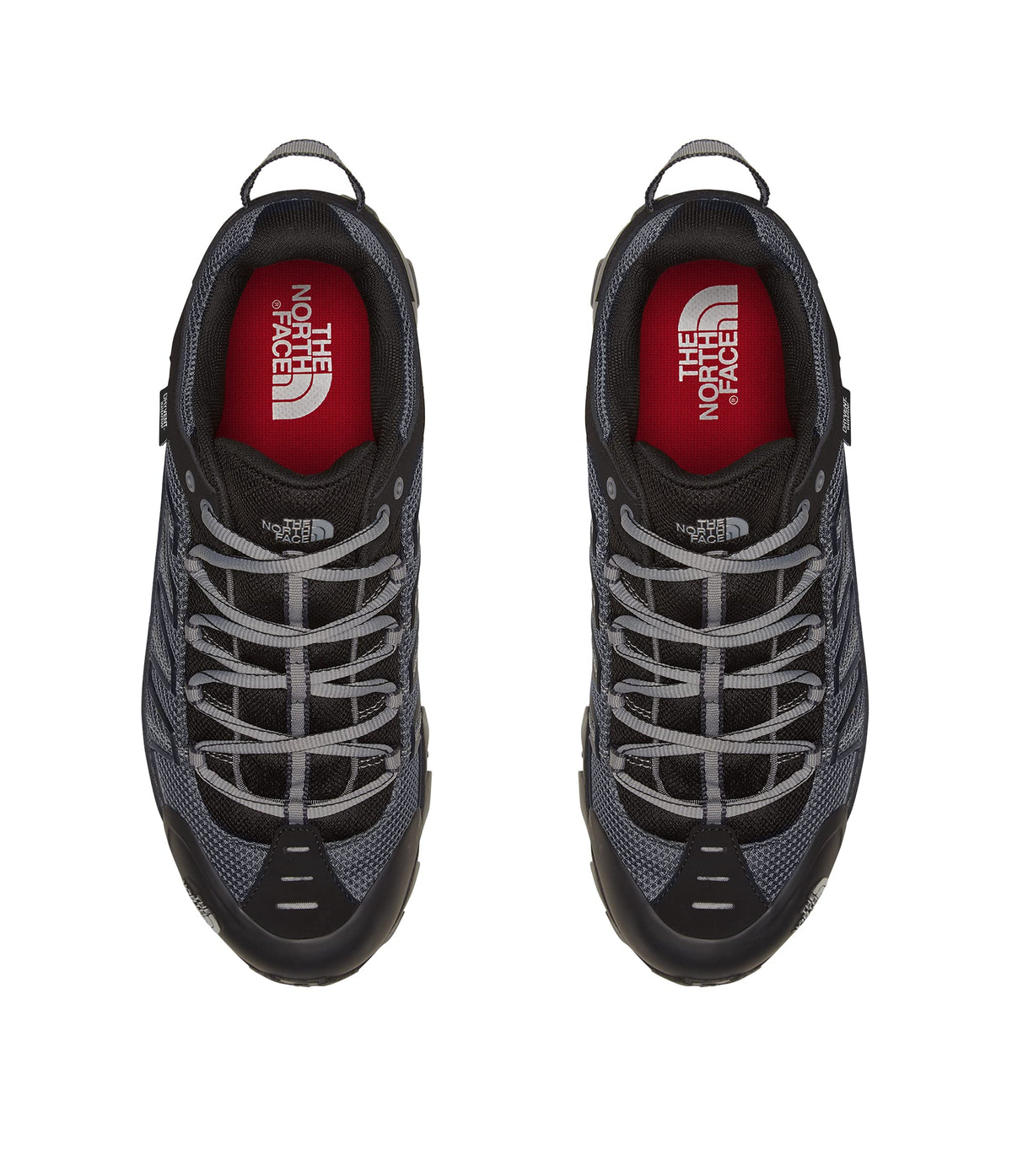 THE NORTH FACE Men's Ultra 109 Waterproof Trail Shoe, TNF Black/Dark Shadow Grey, 15