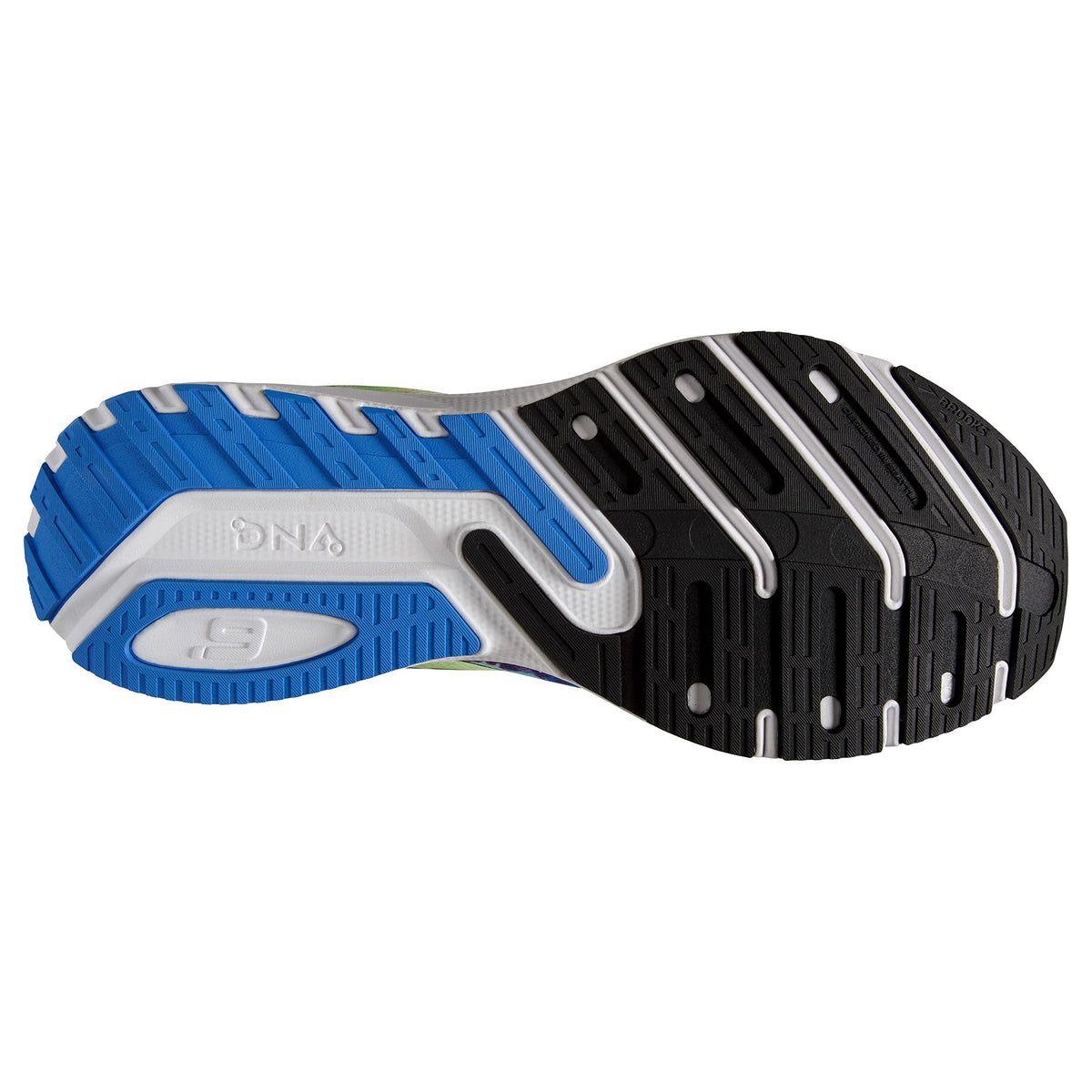 Brooks Men’s Launch 9 Neutral Running Shoe - Black/Blue/Nightlife - 12.5