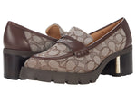 Coach Cora Loafer Oak/Maple Jacquard 7 B (M)