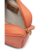 Valentino Bags by Mario Valentino Mia Embossed Sunset Orange One Size
