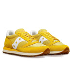 Saucony® Originals Jazz 81 Shoes for Men and Women – Wolverine Suede Upper – Cushioned Sockliner Yellow/White Men's 10, Women's 11.5 Medium