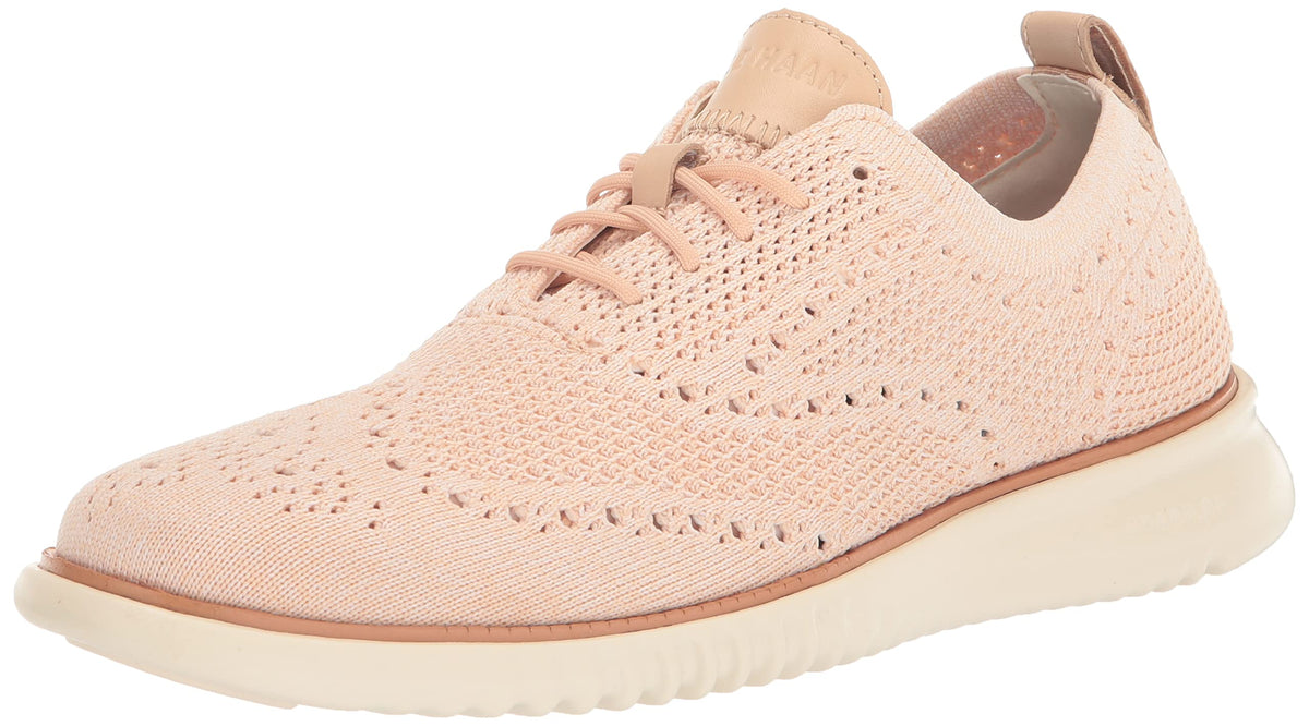 Cole Haan Men's 2.Zerogrand Stitchlite Oxford, Barely Beige/Ivory, 11.5