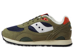 Saucony Boy's Originals Shadow 6000 (Little Kid/Big Kid) Olive/Navy/Orange 3.5 Big Kid M