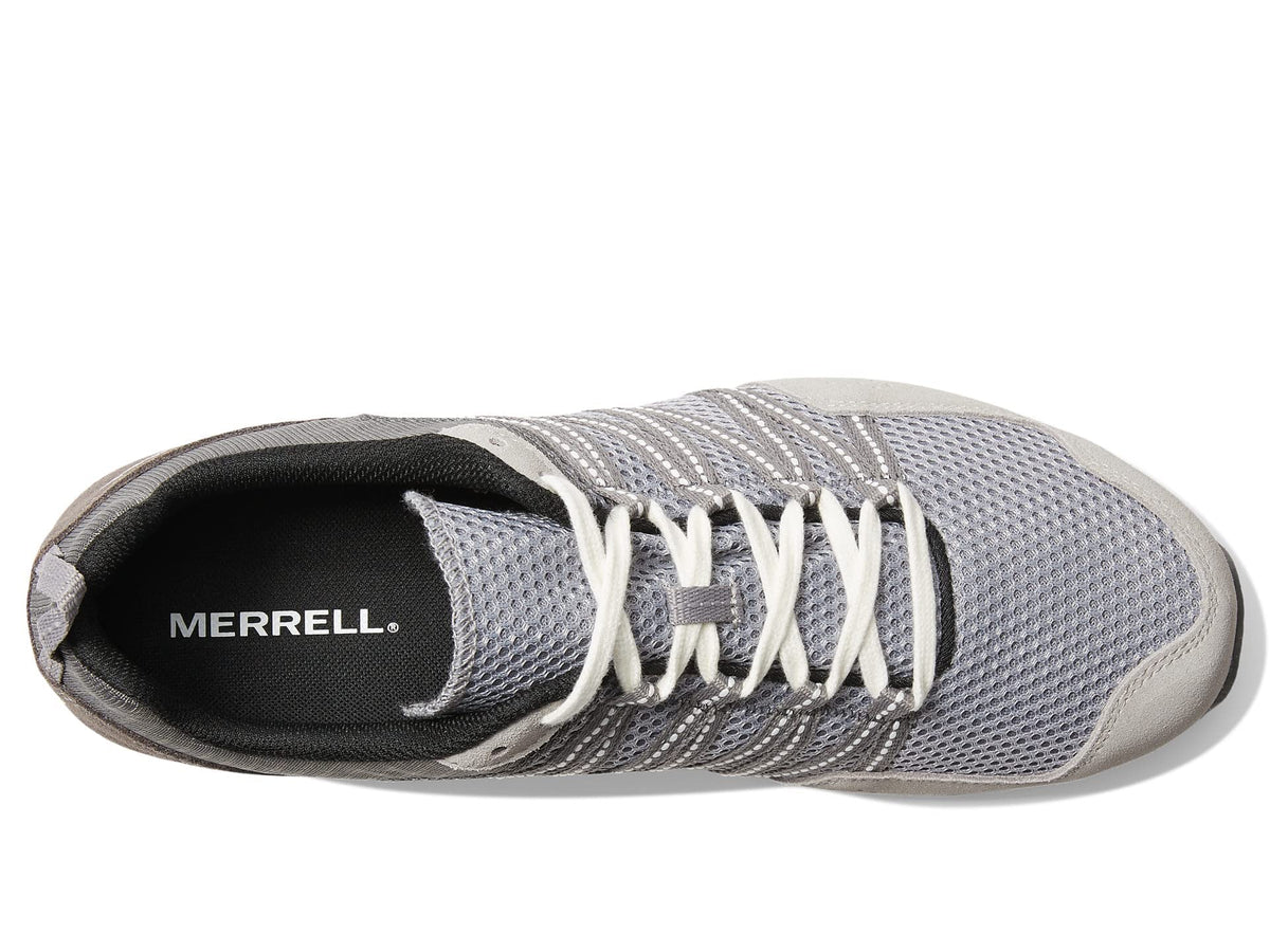 Merrell® Alpine Sport Sneakers for Men – Leather and Nylon Construction – Lightweight EVA Midsole Sport Grey/White 11 M