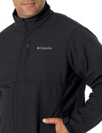 Columbia Men's Ascender Softshell Jacket 4X Black