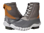 WOLVERINE Women's Torrent Waterproof Duck Boot, Black Heather, 5.5