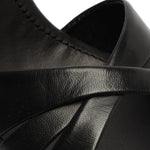 SCHUTZ Women's Keefa Platform High Heel Sandal, Black, Size 11