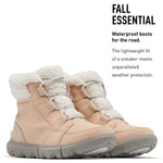 Sorel Women's Explorer Ii Carnival Cozy Waterproof Casual Winter Boots 5.5 Nova Sand, Chrome Grey