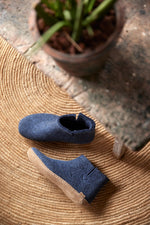 GLERUPS Boot Slippers Women and Men with Leather Sole | Unisex Wool Slipper Boots with Leather Sole | Comfy Men's and Women's Slipper Boots | Cozy Gents and Ladies Boot Slippers