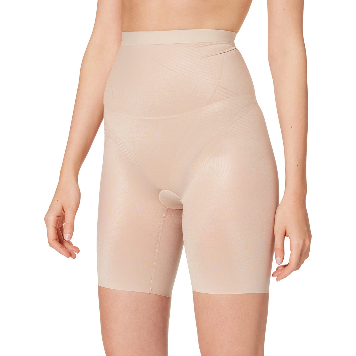 SPANX Thinstincts 2.0 High-Waist Midthigh Champagne Beige MD - Regular